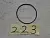 Кольцо ГТР D=105х3,1mm резиновое