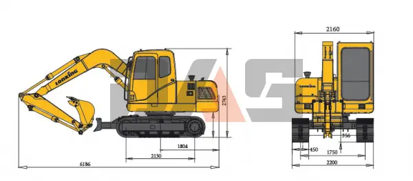 Экскаватор Lonking CDM6035 купить в Новокузнецке